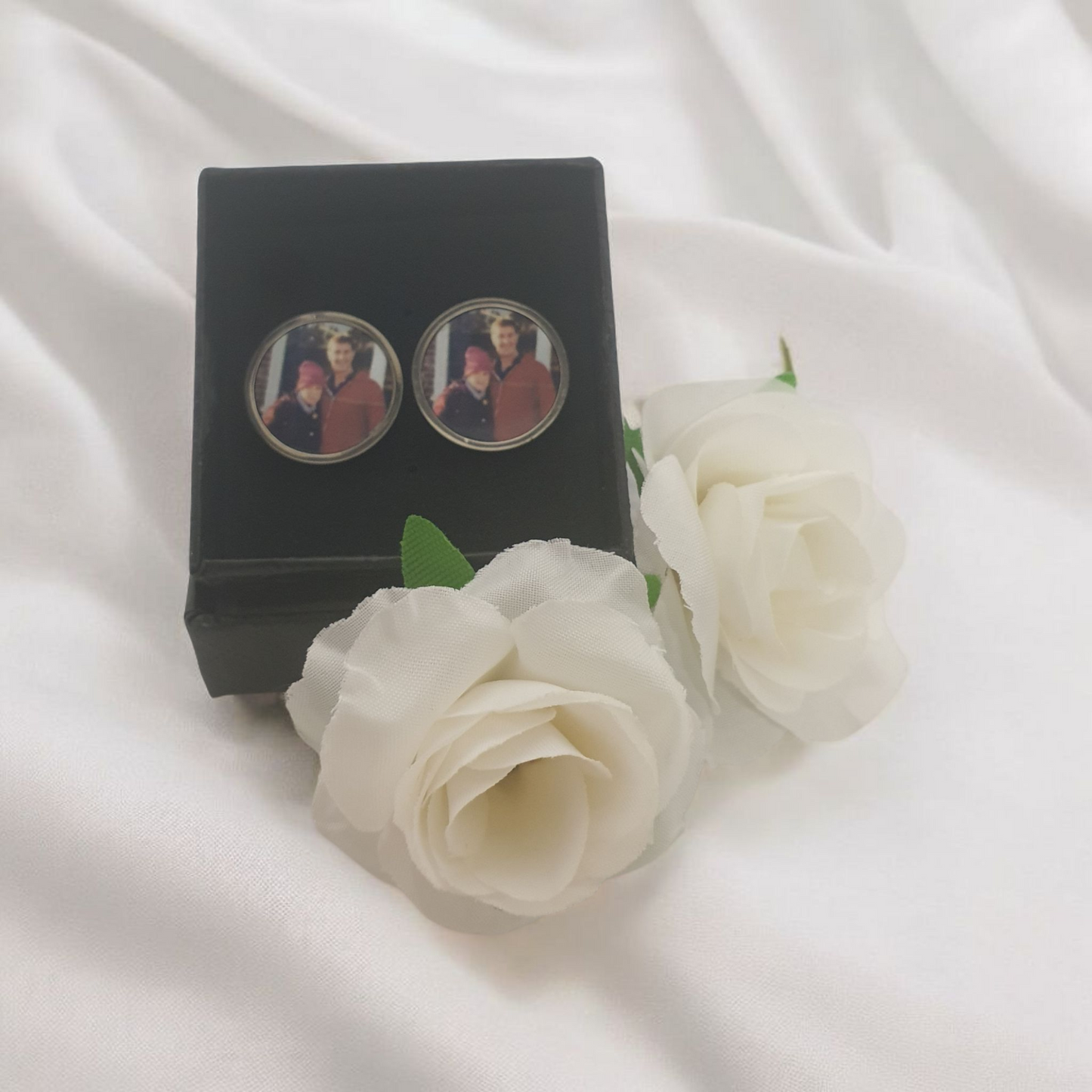 Printed Photo Cufflinks (CLEARANCE)