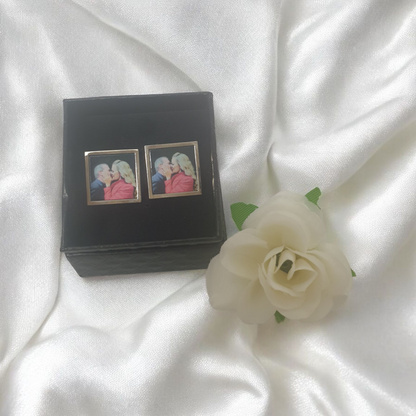 Printed Photo Cufflinks (CLEARANCE)