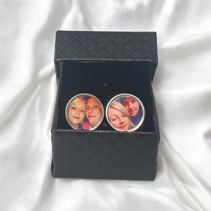 Printed Photo Cufflinks (CLEARANCE)