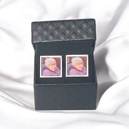 Printed Photo Cufflinks (CLEARANCE)
