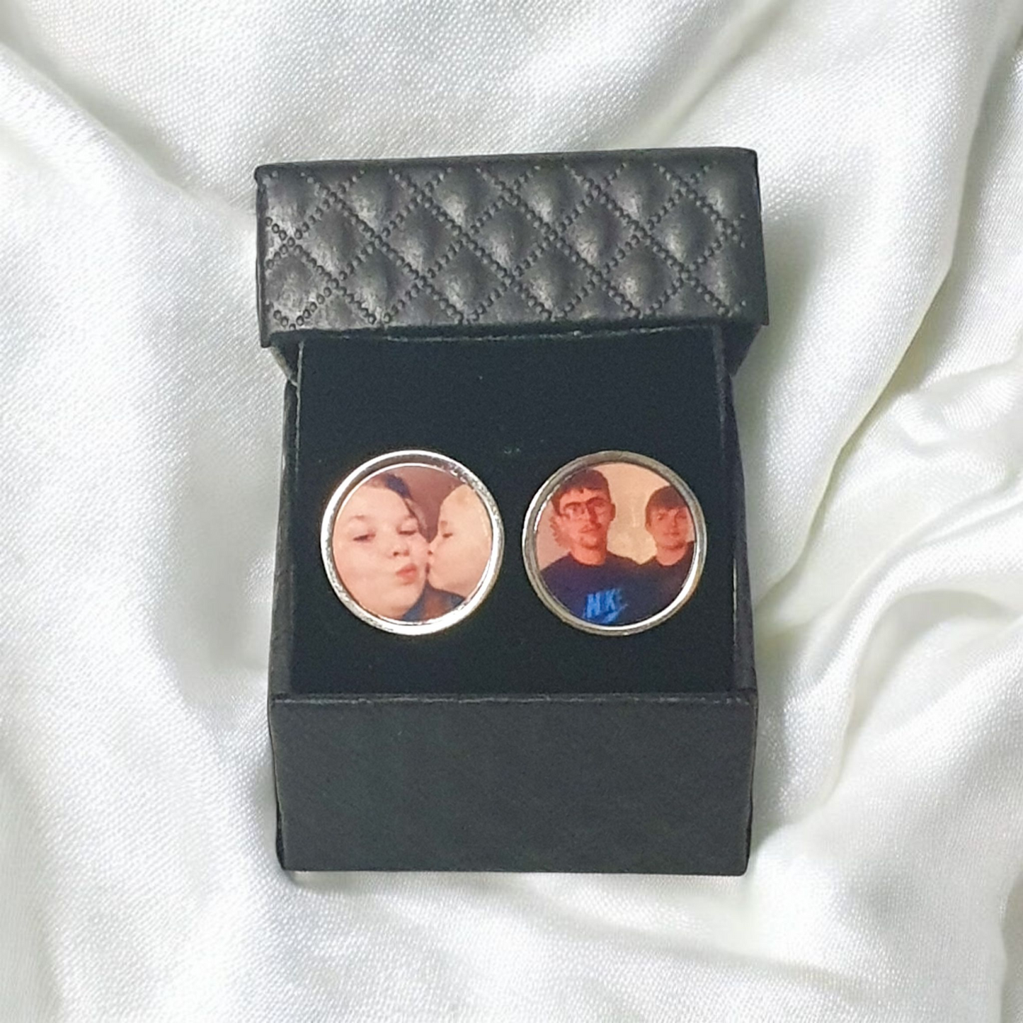 Printed Photo Cufflinks (CLEARANCE)