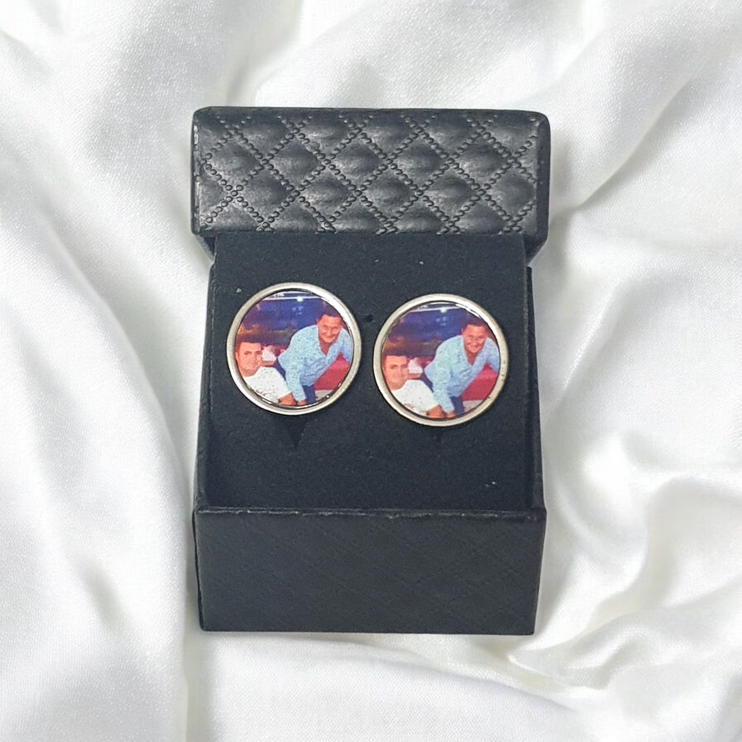 Printed Photo Cufflinks (CLEARANCE)