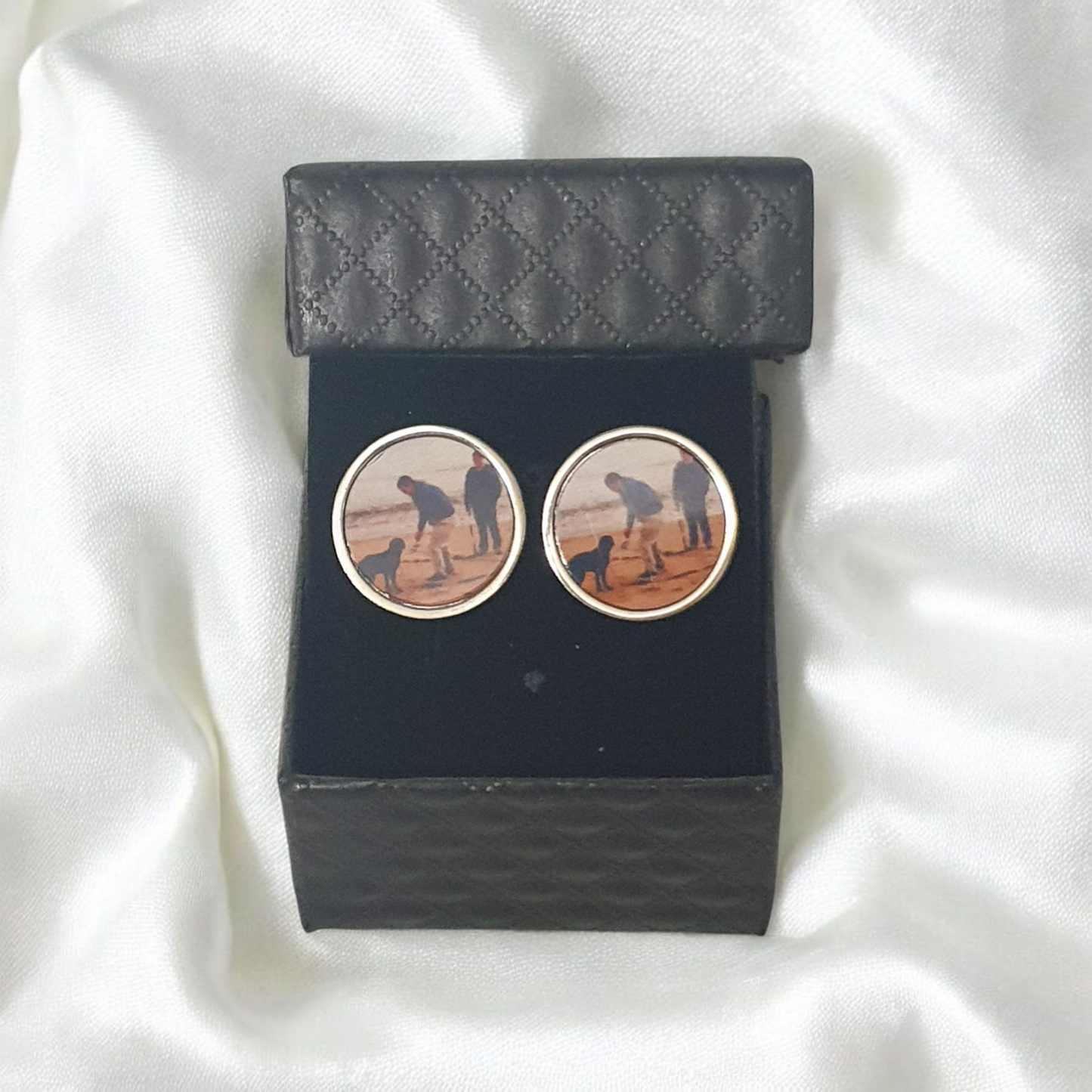 Printed Photo Cufflinks (CLEARANCE)