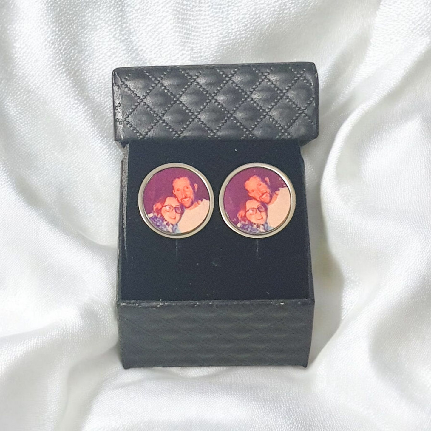 Printed Photo Cufflinks (CLEARANCE)