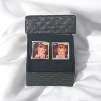 Printed Photo Cufflinks (CLEARANCE)