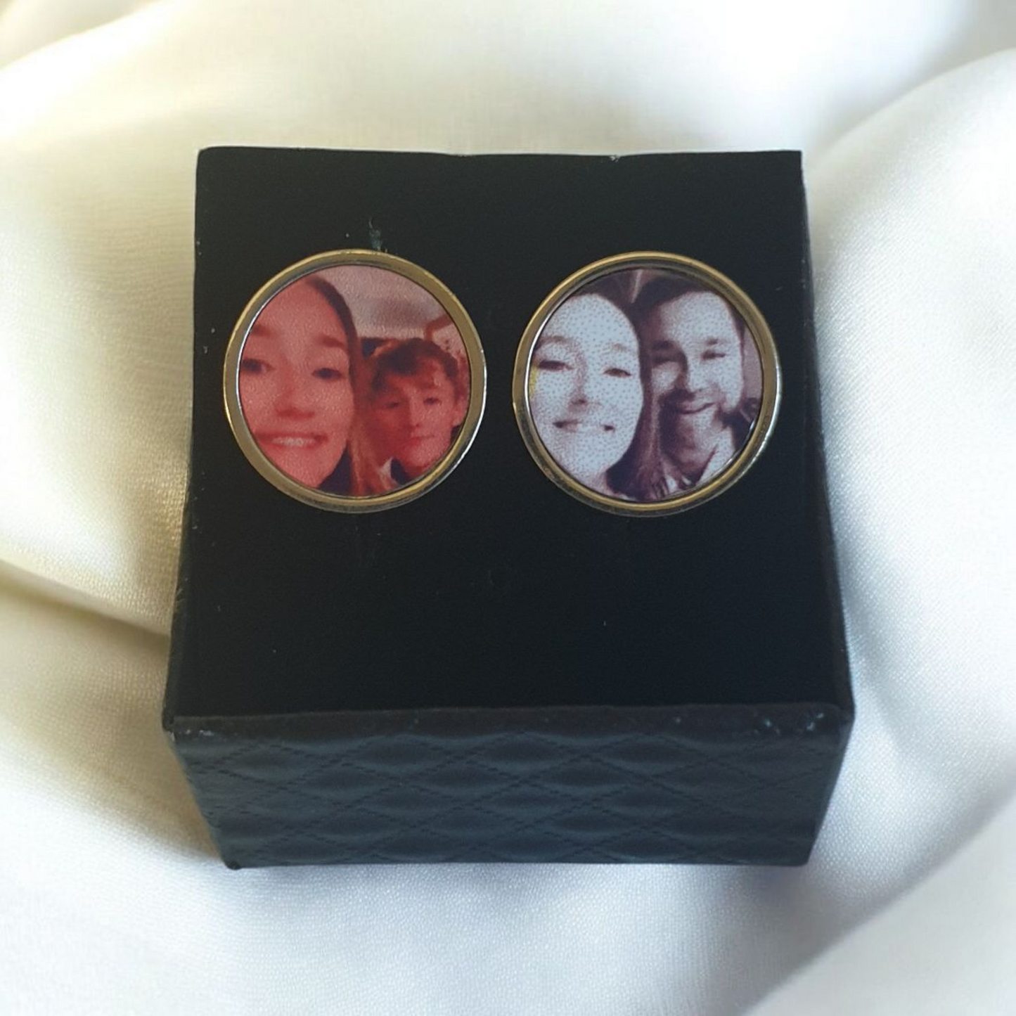 Printed Photo Cufflinks (CLEARANCE)