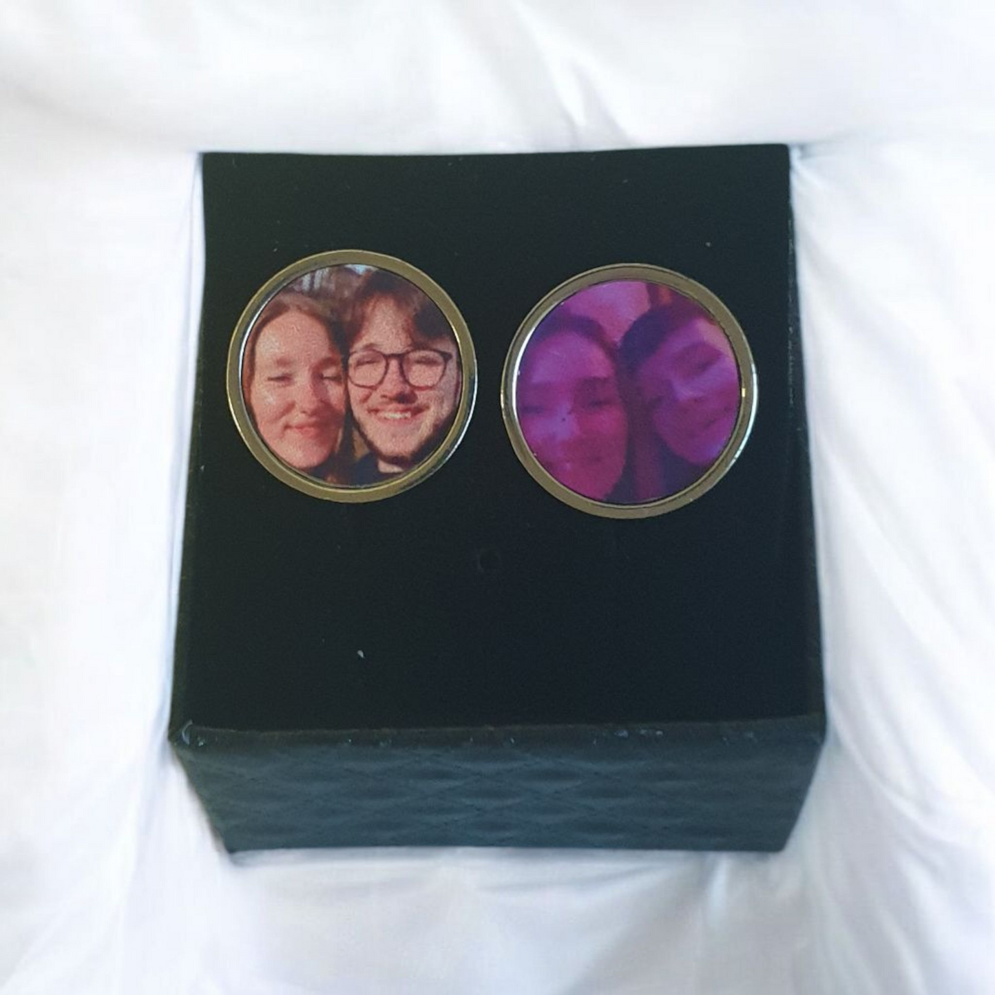 Printed Photo Cufflinks (CLEARANCE)