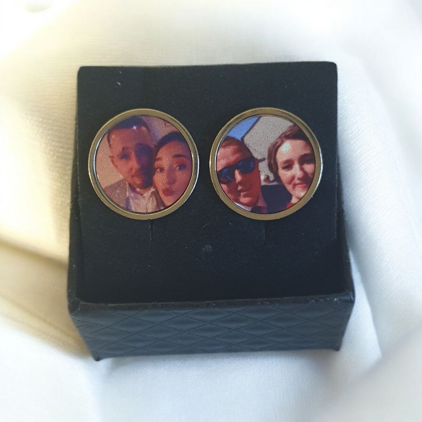 Printed Photo Cufflinks (CLEARANCE)