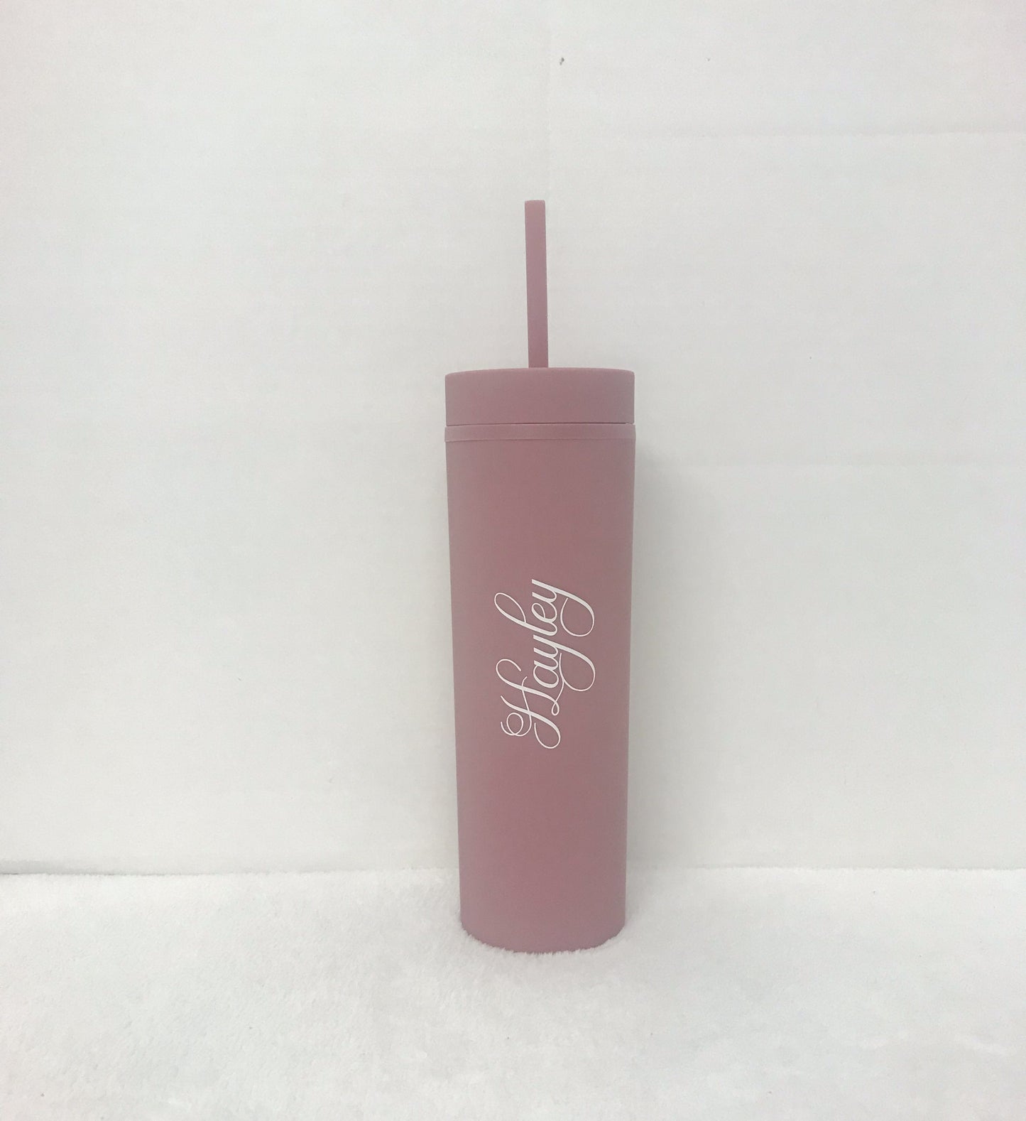 16 oz Matte Skinny Tumbler (34 Colours)