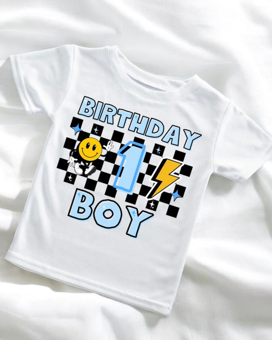 Boy's Retro Birthday T-Shirt