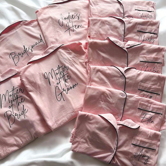 Shirt & Shorts PJs - Cotton Printed Adults (6 Colours)
