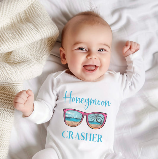 Honeymoon Crasher Baby Vest (2 Colours)