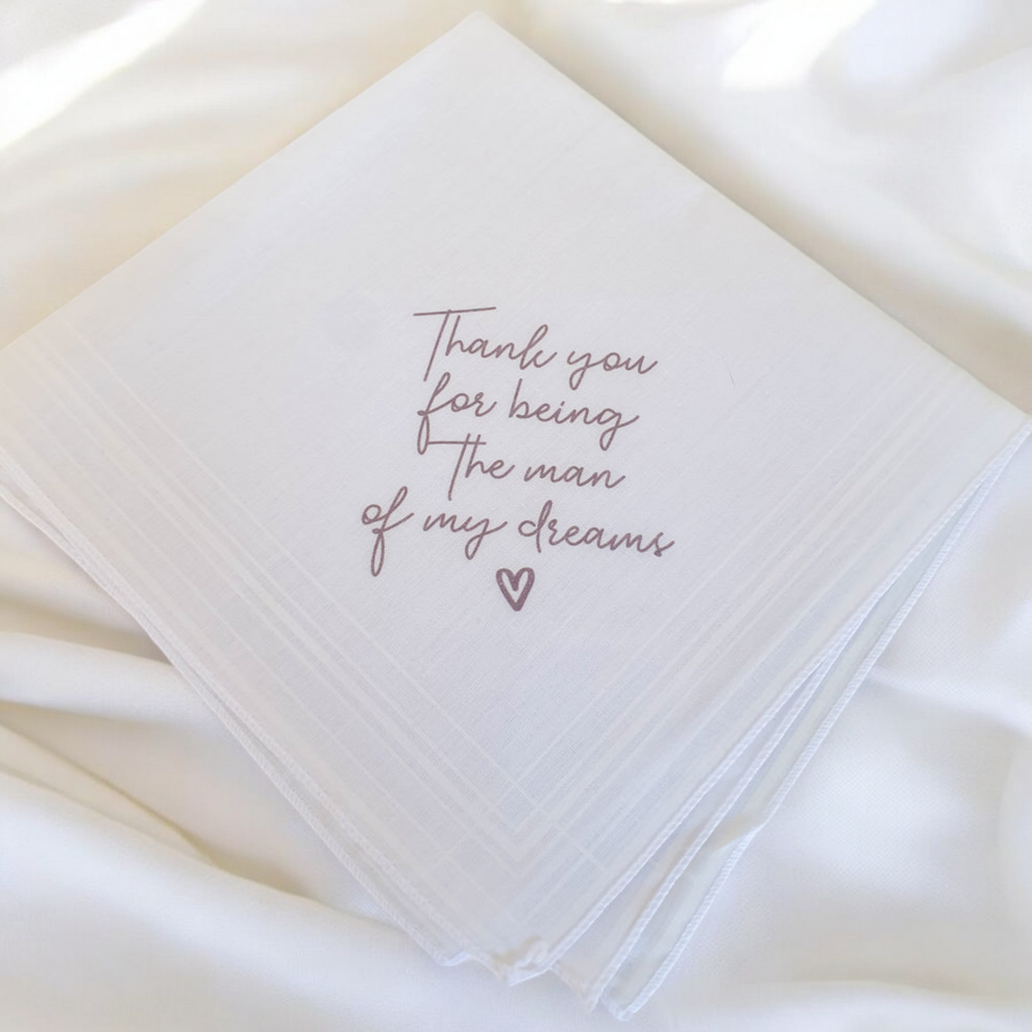 Groom Quote Handkerchief