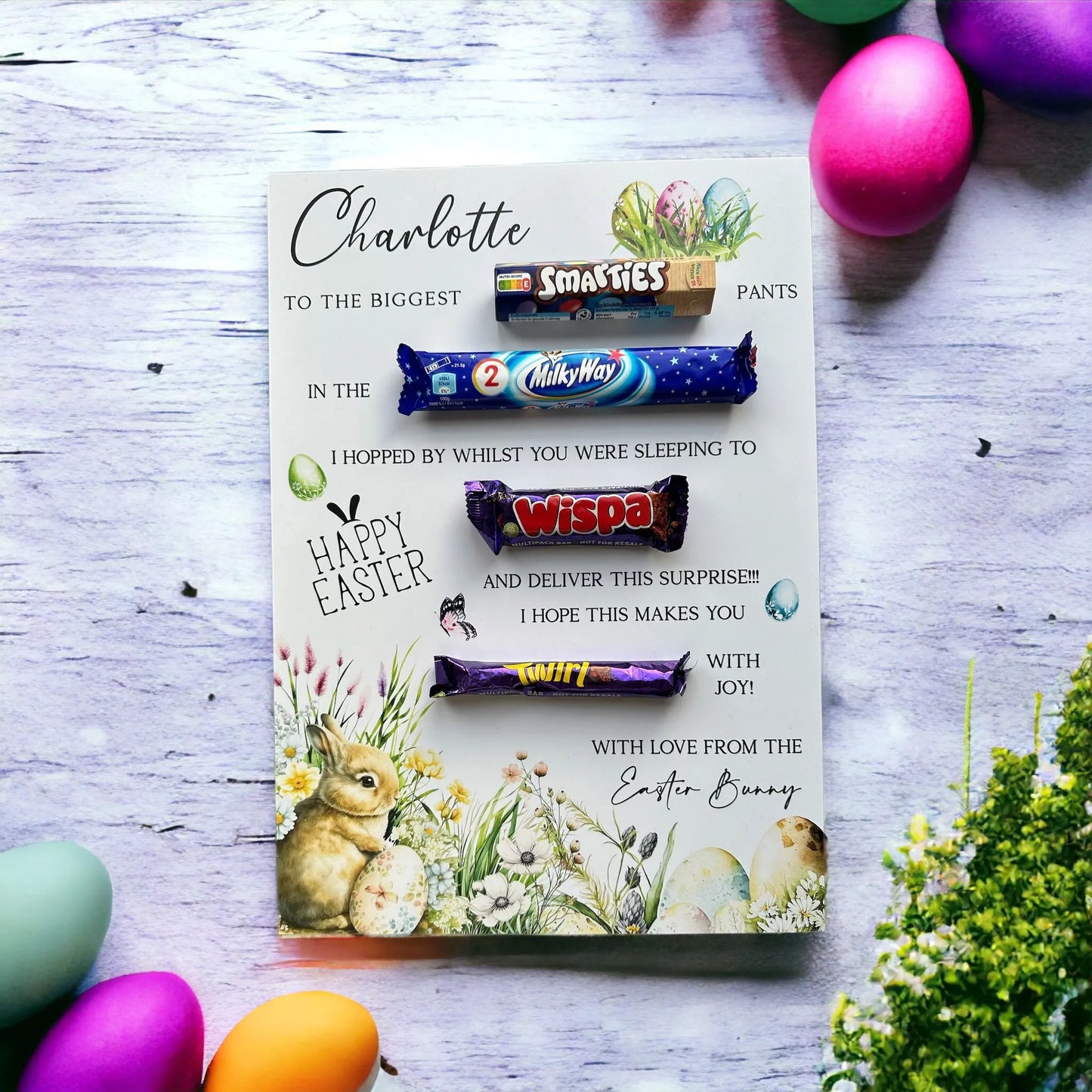 Easter Chocolate Board