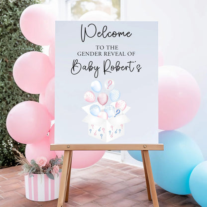 A3 Gender Reveal Sign (2 Designs)