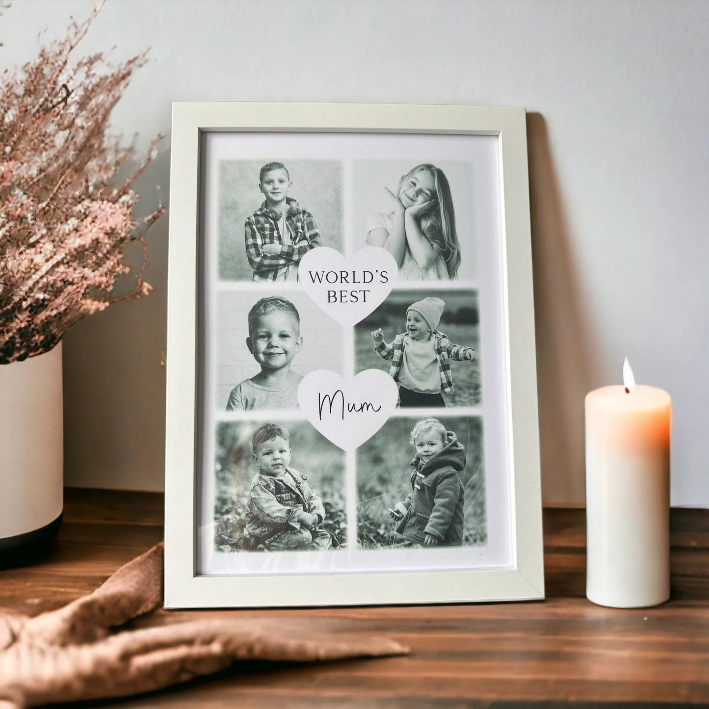 A4 Best Mum Print & Frame