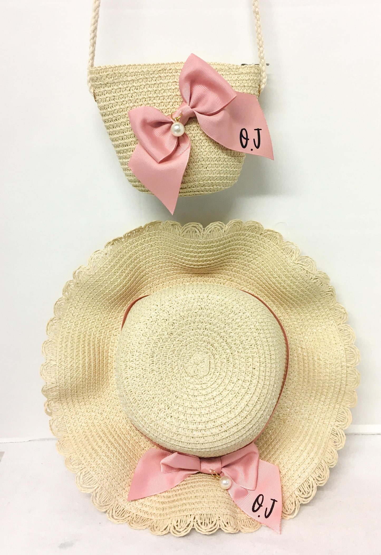 Girls Hat & Bag Set