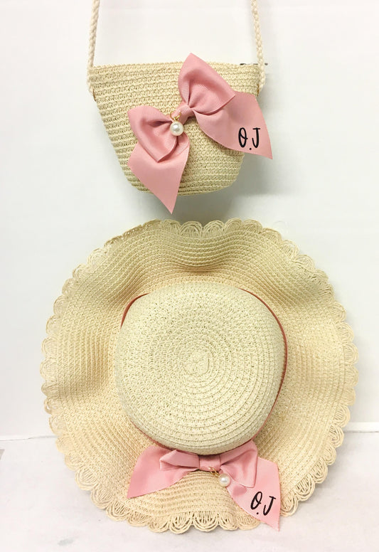 Girls Hat & Bag Set