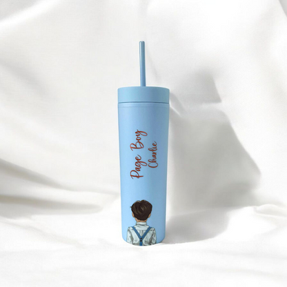 Skinny Tumbler - Printed Boy (10 Colours)