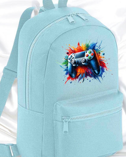 Printed Mini Backpack - Controller (13 Bag Colours)