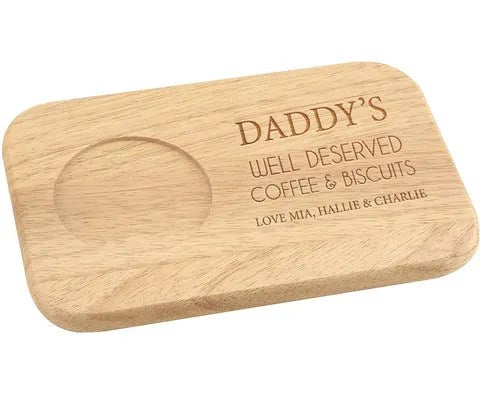 Daddy Drink & Biscuit Board (Multiple Designs)