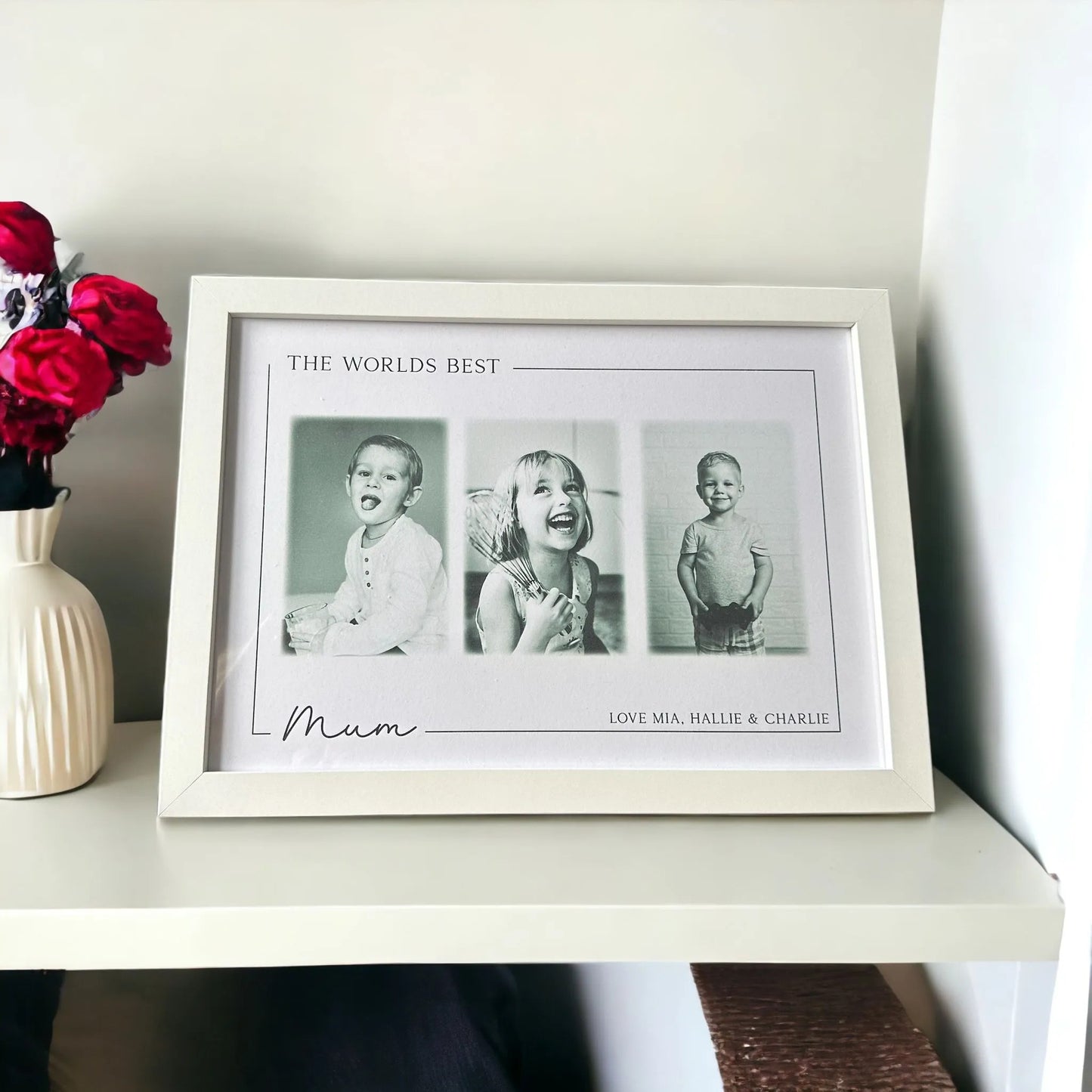 A4 Best Mum Print & Frame