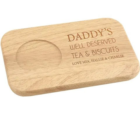 Daddy Drink & Biscuit Board (Multiple Designs)