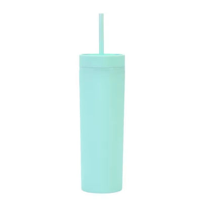 16 oz Matte Skinny Tumbler (34 Colours)