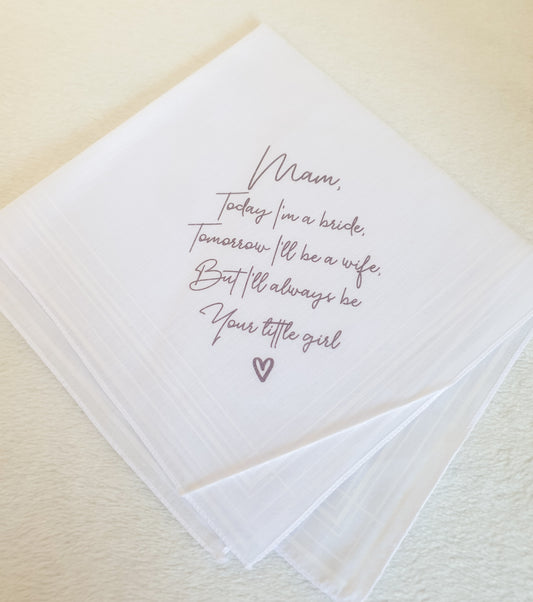 Mam Quote Handkerchief