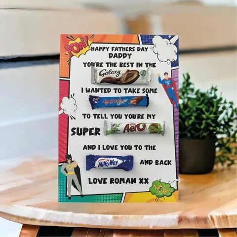 Fathers Day Chocolate Board (6 Designs)