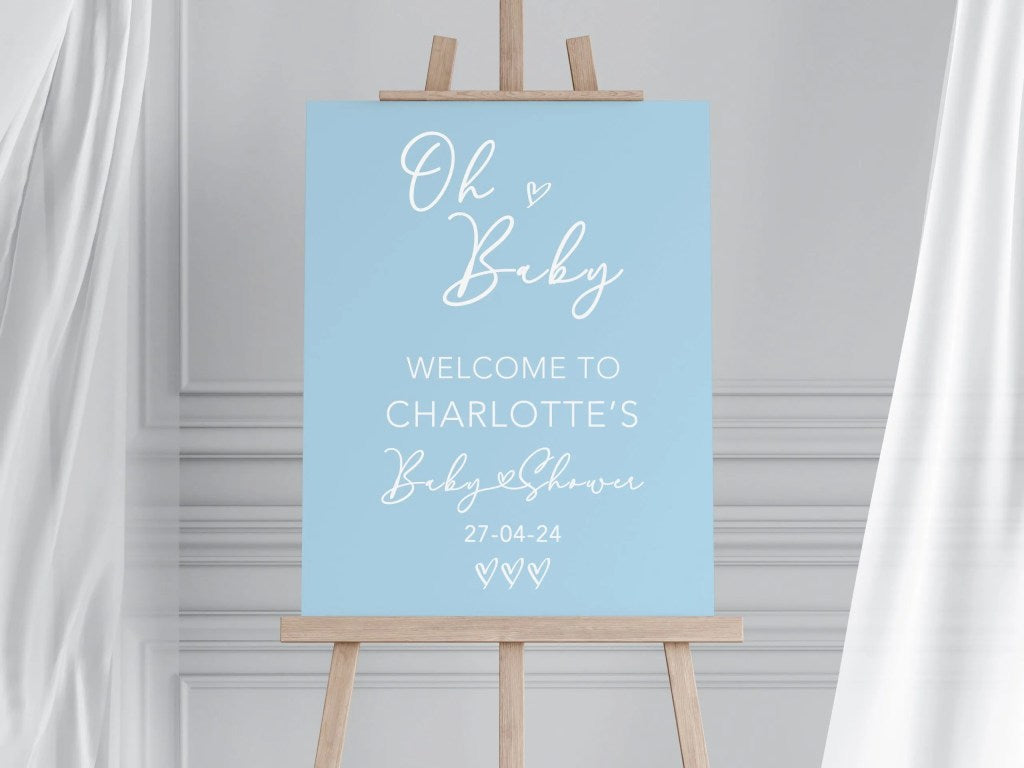 A3 Baby Shower Sign (Various Designs)