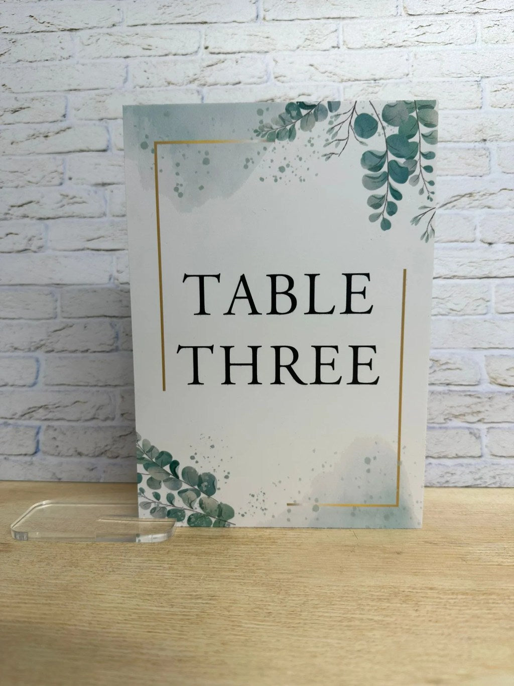 Table Numbers (Various Designs)