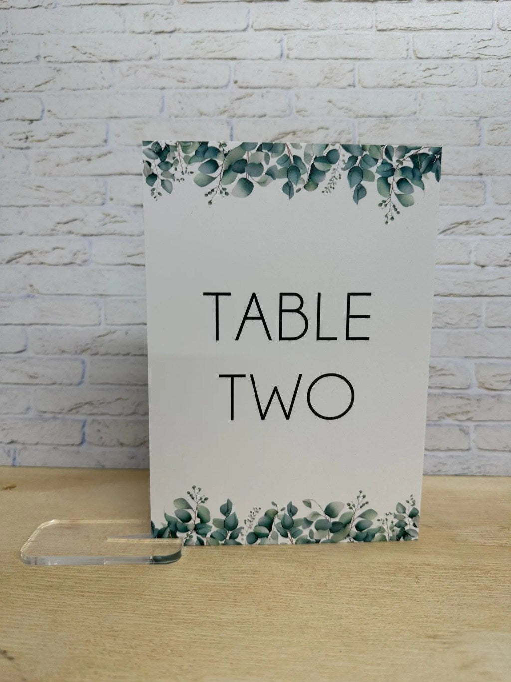 Table Numbers (Various Designs)