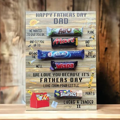 Fathers Day Chocolate Board (6 Designs)