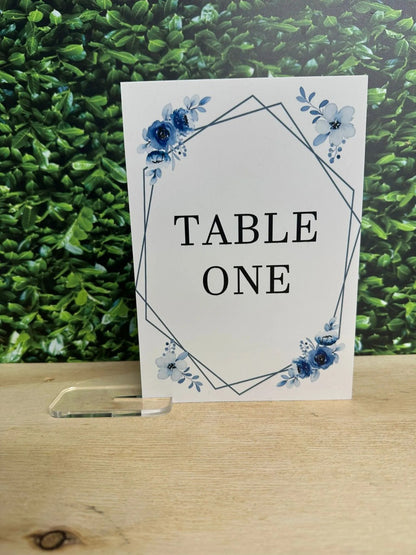 Table Numbers (Various Designs)