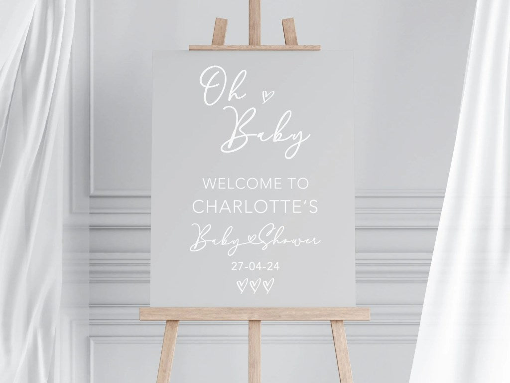 A3 Baby Shower Sign (Various Designs)