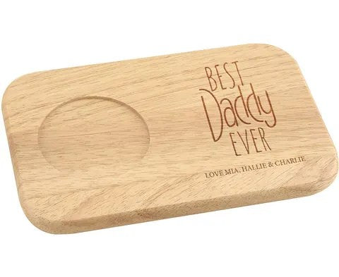 Daddy Drink & Biscuit Board (Multiple Designs)