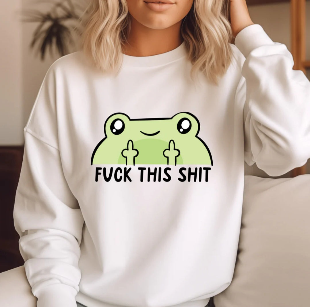 F*** This Frog Sweater