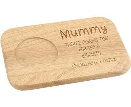 Mummy Drink & Biscuit Board