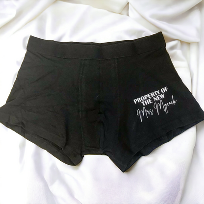 'Property of the New' Mens Boxers