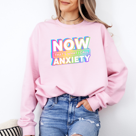 NOW Anxiety Neon Sweater