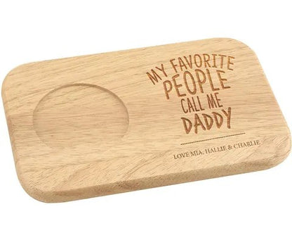 Daddy Drink & Biscuit Board (Multiple Designs)