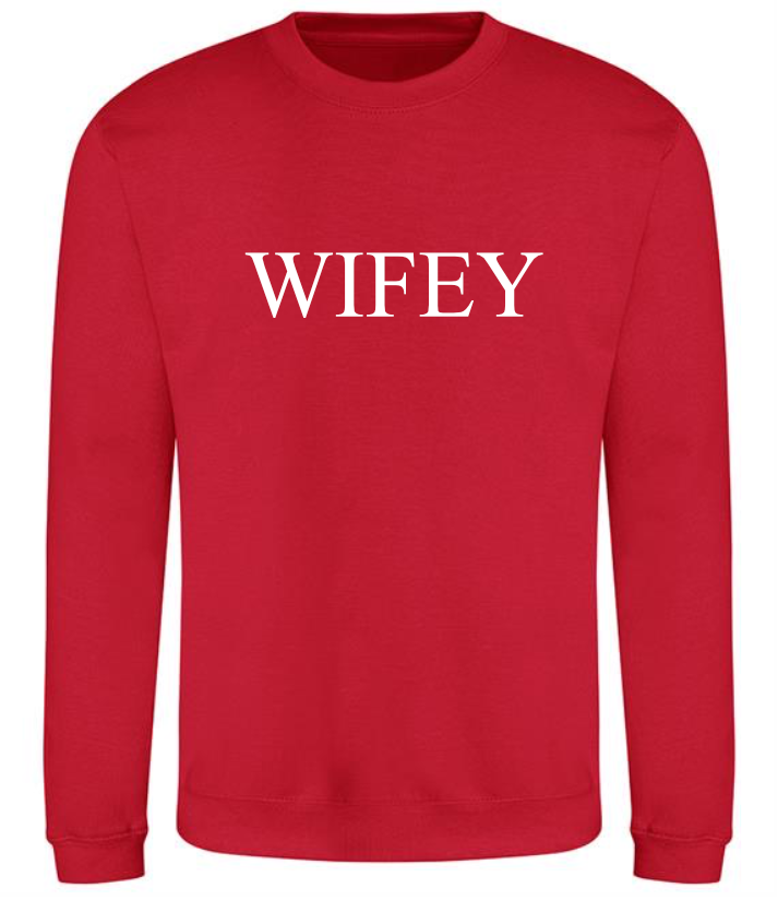 3D Wifey Sweater (Plus Sizes)