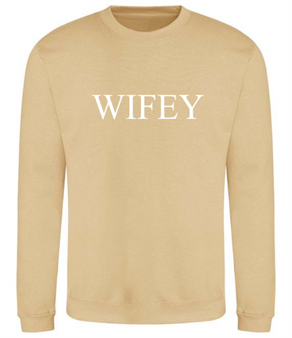 3D Wifey Sweater (Plus Sizes)