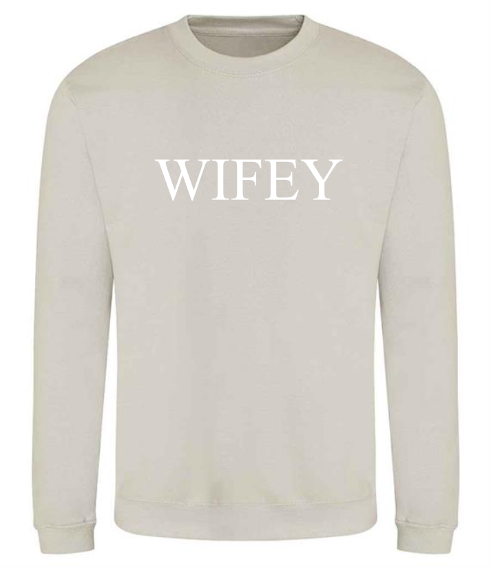 3D Wifey Sweater (Plus Sizes)