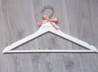 Adult White Wooden Hanger