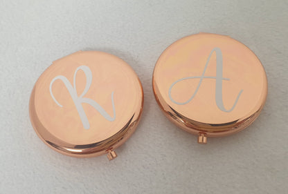 Plain Initial Compact Mirror