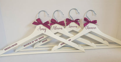 Adult White Wooden Hanger