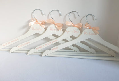 Adult White Wooden Hanger