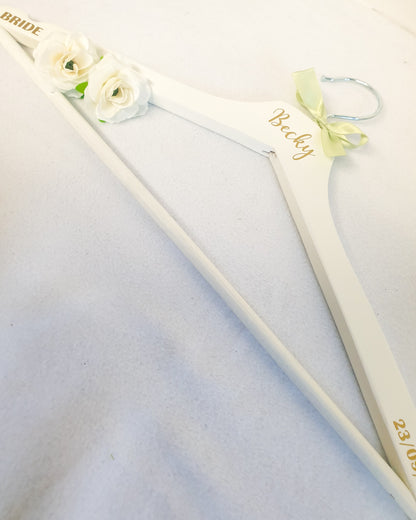 Adult White Wooden Hanger